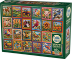 Country Life Crochet – 1000 Piece Jigsaw Puzzle (Cobble Hill)