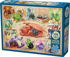 D20 Dragons – 500 Piece Jigsaw Puzzle (Cobble Hill)