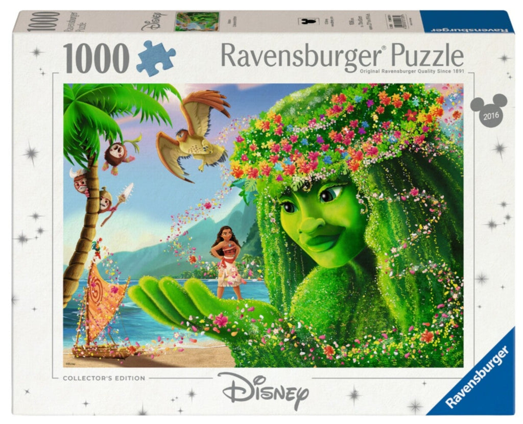 Box, straight on: Disney Collector’s Edition: Moana – 1000 Piece Jigsaw Puzzle (Ravensburger)