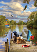 Dog Day Afternoon – 1000 Piece Jigsaw Puzzle (Cobble Hill)