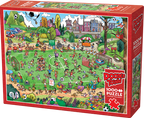 Doodle Town: Offside Antics – 1000 Piece Jigsaw Puzzle (Cobble Hill)