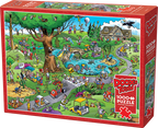 Doodle Town: Par for the Course – 1000 Piece Jigsaw Puzzle (Cobble Hill)