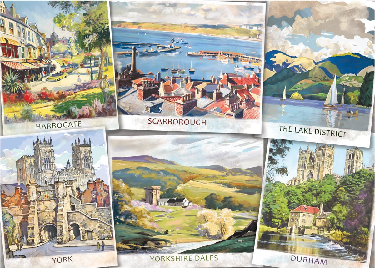 Artwork: The Beautiful North – 1000 Piece Jigsaw Puzzle (Falcon de luxe)