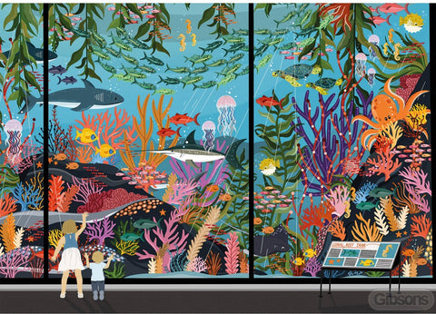 Artwork: Aquarium – 1000 Piece Jigsaw Puzzle (Gibsons)