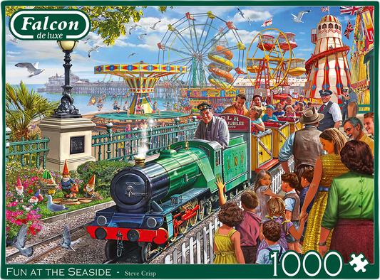Falcon De Luxe  - Fun at the Seaside - 1000 Piece Jigsaw Puzzle