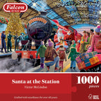 Santa at the Station – 1000 Piece Jigsaw Puzzle (Falcon)