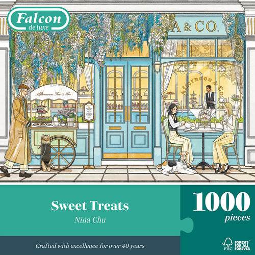 Sweet Treats – 1000 Piece Jigsaw Puzzle (Falcon) - Image 2