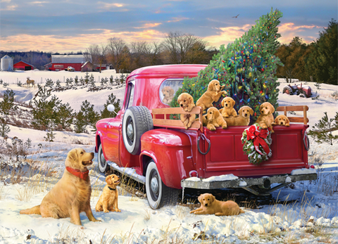 Family Outing – 1000 Piece Jigsaw Puzzle (Cobble Hill)