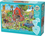 Farmyard Folly – 350 Piece Jigsaw Puzzle (Cobble Hill)