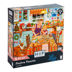 Box, turned right: Festive Fancies – 500 XL Piece Jigsaw Puzzle (House of Puzzles)