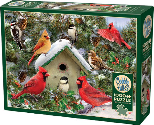 Festive Feast – 1000 Piece Jigsaw Puzzle (Cobble Hill) - Completed Puzzle