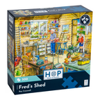 Box, turned right: Fred's Shed – 500 Piece Jigsaw Puzzle (House of Puzzles)