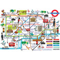 Adventures on the London Underground – 250 Piece Jigsaw Puzzle (Gibsons)