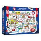 Adventures on the London Underground – 250 Piece Jigsaw Puzzle (Gibsons)