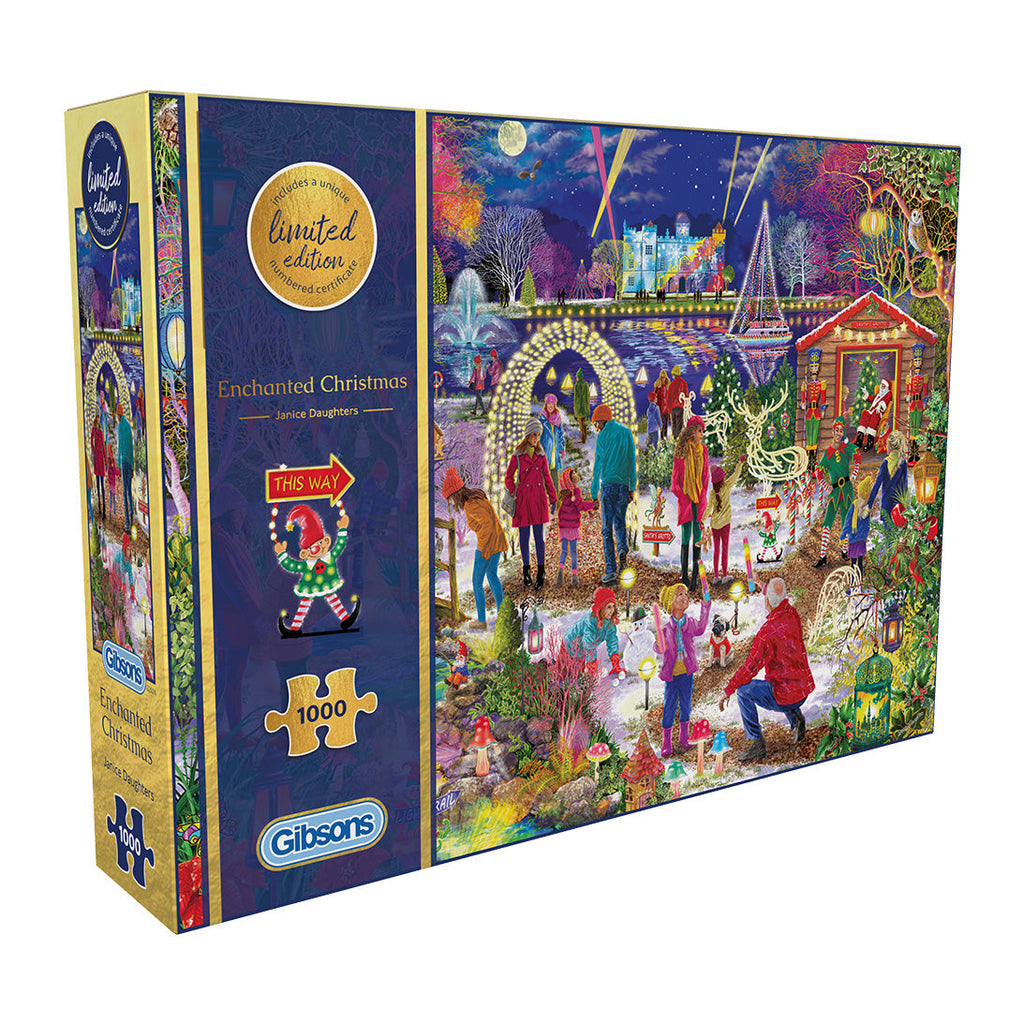 Enchanted Christmas – 1000 Piece Jigsaw Puzzle (Gibsons)