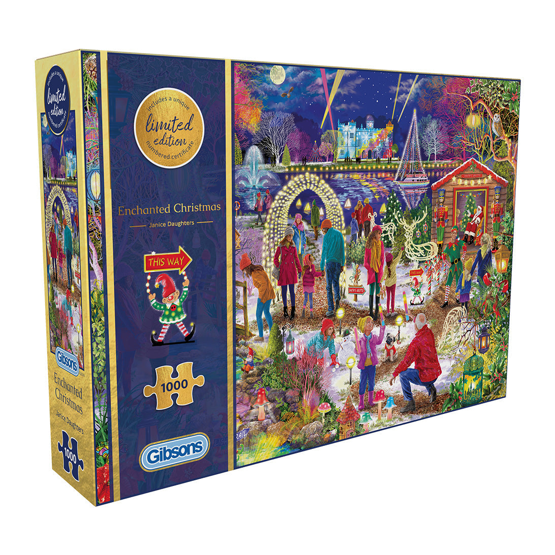Enchanted Christmas – 1000 Piece Jigsaw Puzzle (Gibsons)
