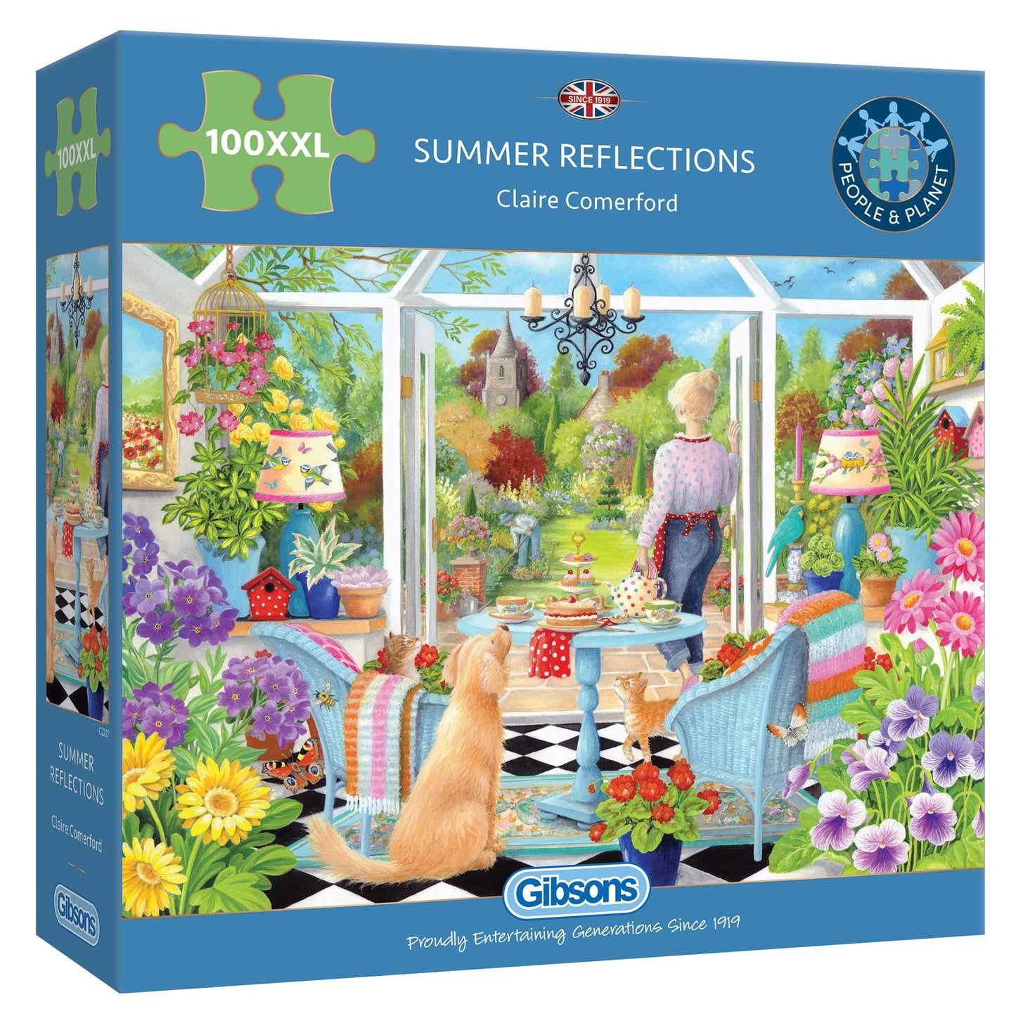 Gibsons - Summer Reflections - 100 Piece Jigsaw Puzzle