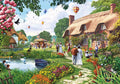 Lakeside Cottage – 100XXL Piece Jigsaw Puzzle (Gibsons)