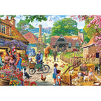 The Farm Shop by Steve Crisp - 100 XXL Piece Jigsaw Puzzle (Gibsons)