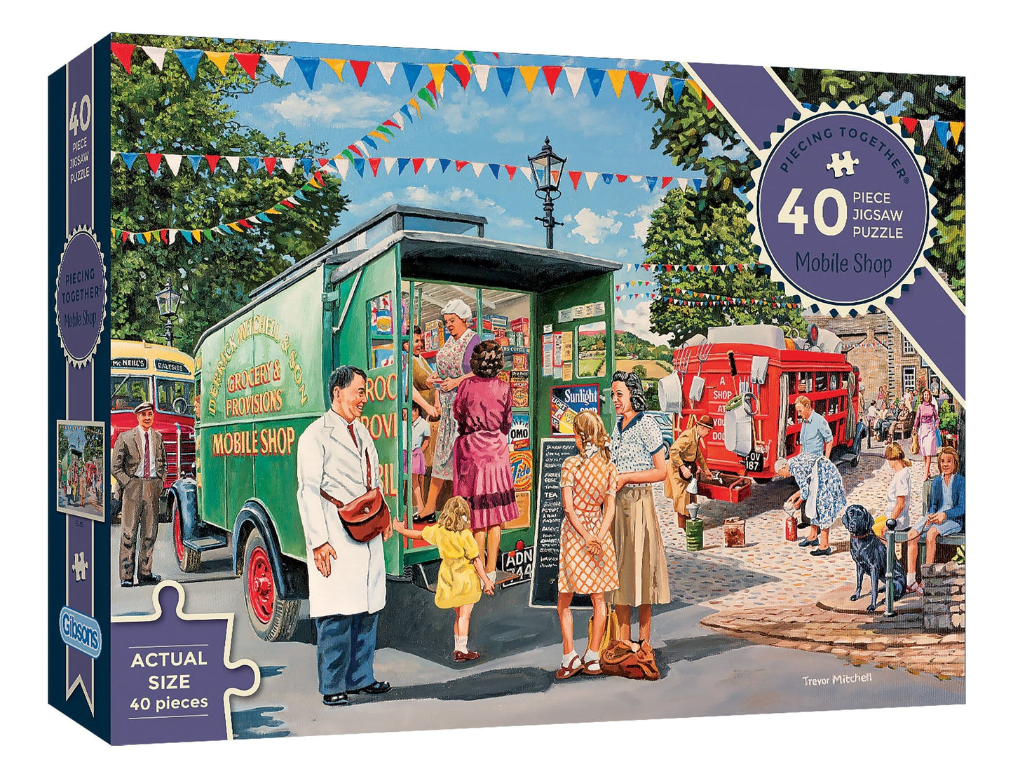 Gibsons - Mobile Shop - 40 Piece Jigsaw Puzzles
