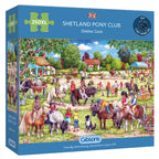 Shetland Pony Club – 250 Piece Jigsaw Puzzle (Gibsons) - Completed Puzzle