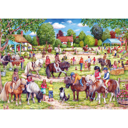 Gibsons - Shetland Pony Club - 250 Piece Jigsaw Puzzle