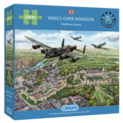 Gibsons - Wings over Windsor - 250 Piece Jigsaw Puzzle