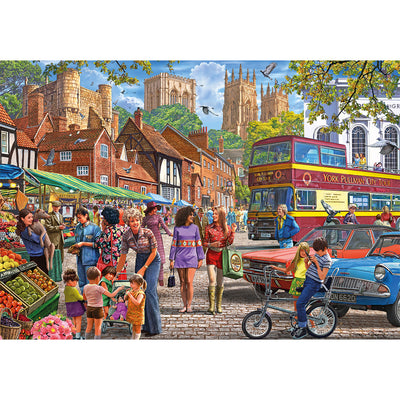 York Market – 250 XL Piece Jigsaw Puzzle (Gibsons)