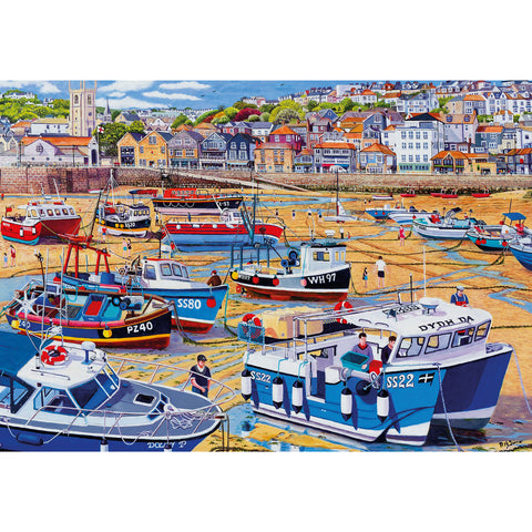 Sand at St Ives by Roger Neil Turner - 250XL Piece Jigsaw Puzzle (Gibsons)