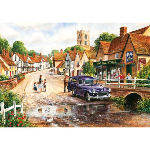 A Welcome Delivery by Terry Harrison - 250XL Piece Jigsaw Puzzle (Gibsons)