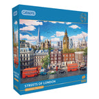 Streets of London – 500 Piece Jigsaw Puzzle (Gibsons)