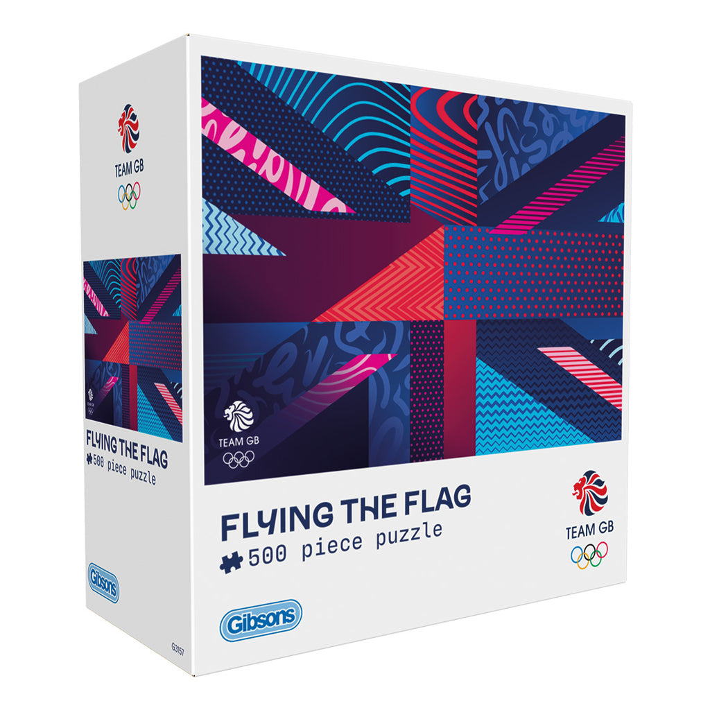 Team GB: Flying the Flag – 500 Piece Jigsaw Puzzle (Gibsons)