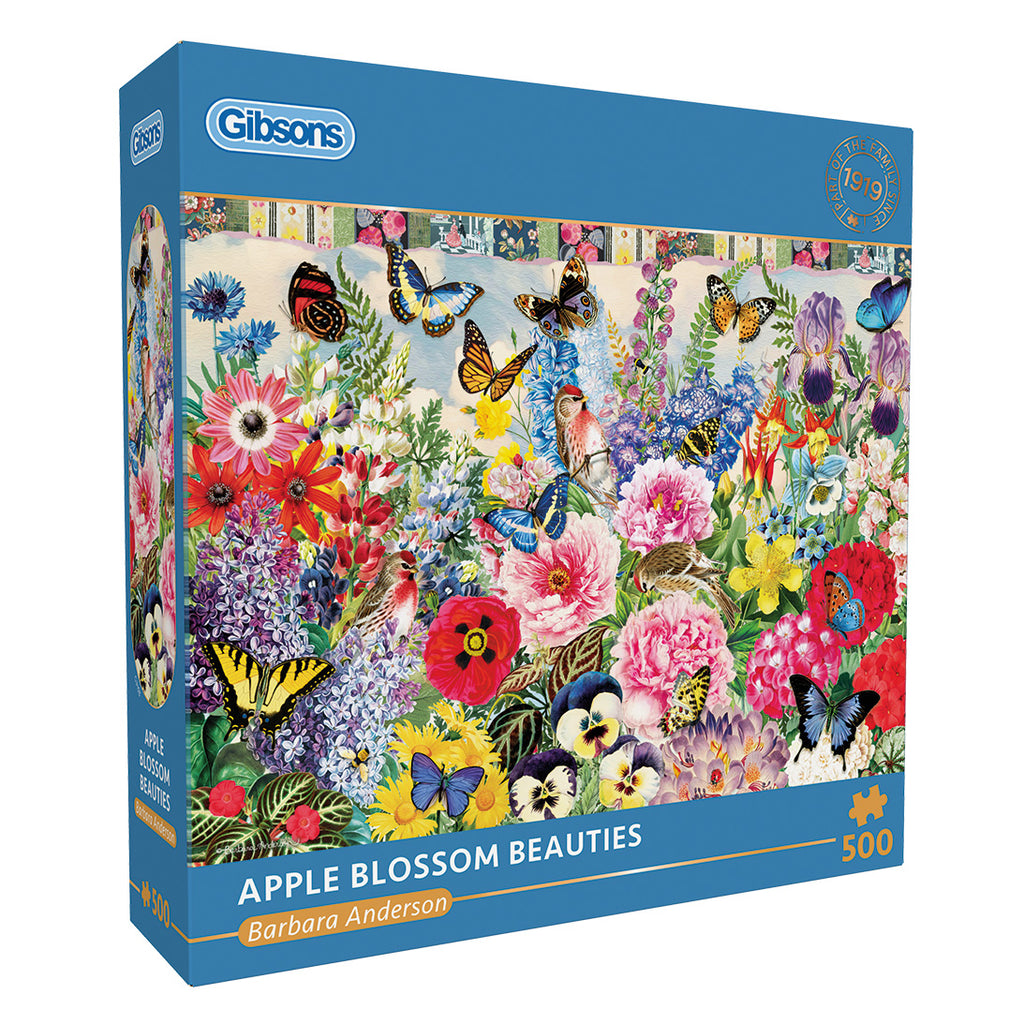 Apple Blossom Beauties – 500 Piece Jigsaw Puzzle (Gibsons)