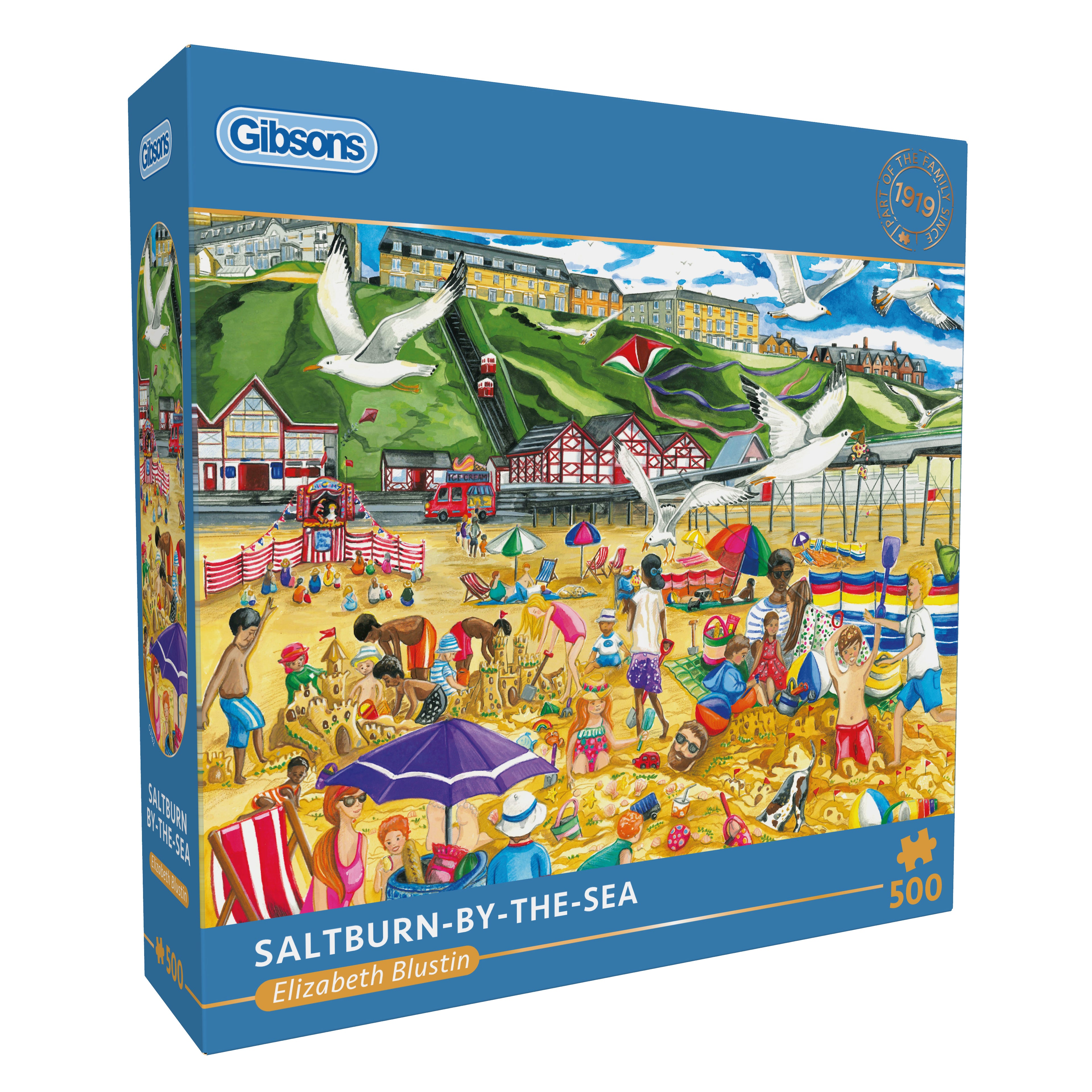 Saltburn-by-the-Sea – 500 Piece Jigsaw Puzzle (Gibsons)