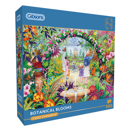 Gibsons - Botanical Blooms - 500 Piece Jigsaw Puzzle