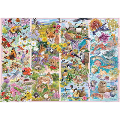 Curious Creatures – 500 Piece Jigsaw Puzzle (Gibsons)