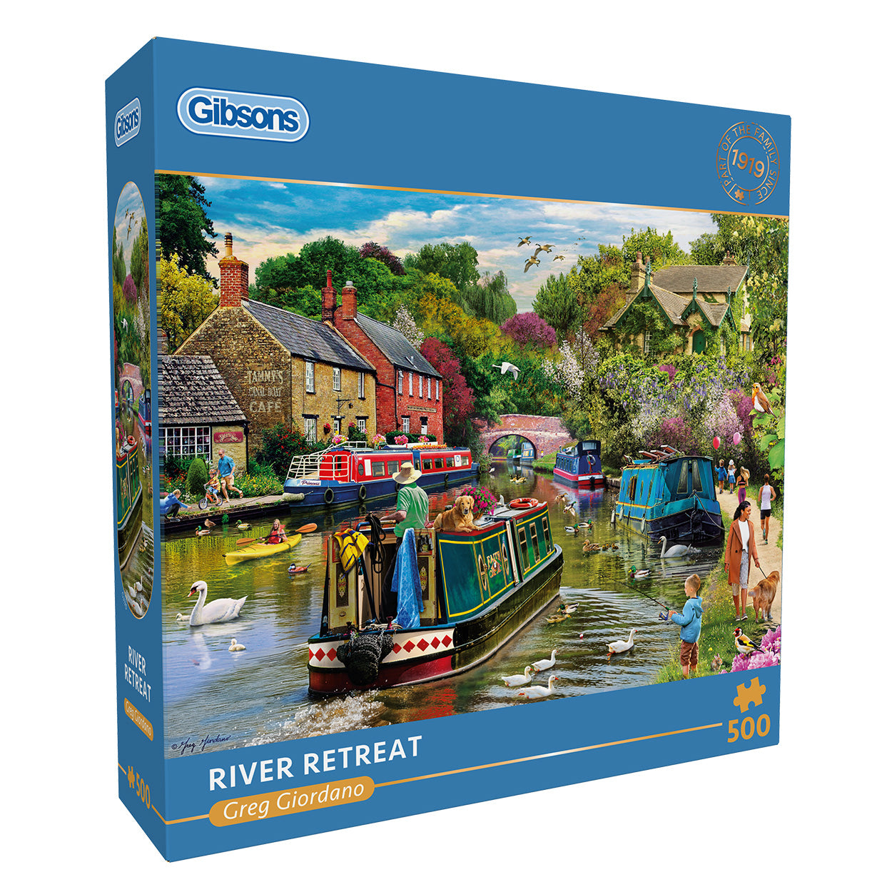 River Retreat – 500 Piece Jigsaw Puzzle (Gibsons)