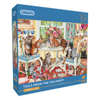 Tails From The Tea Party by Debbie Cook - 500 Piece Jigsaw Puzzle (Gibsons)