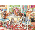 Tails From The Tea Party by Debbie Cook - 500 Piece Jigsaw Puzzle (Gibsons)