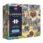 London Landmarks – 500 Piece Jigsaw Puzzle (Gibsons)