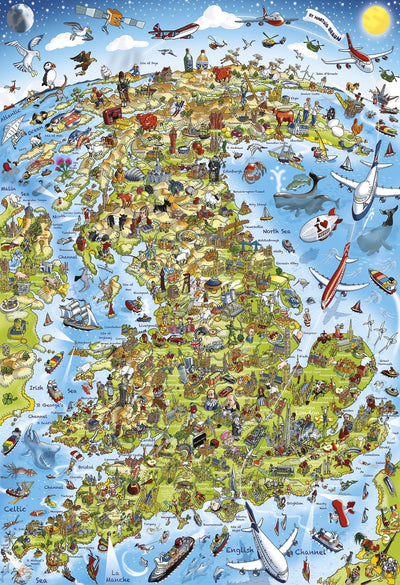 Best of British – 500 Piece Jigsaw Puzzle (Gibsons)