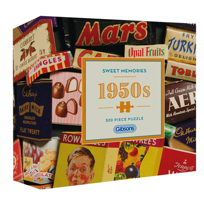 Gibsons - Sweet Memories of the 1950s - 500 Piece Jigsaw Puzzle