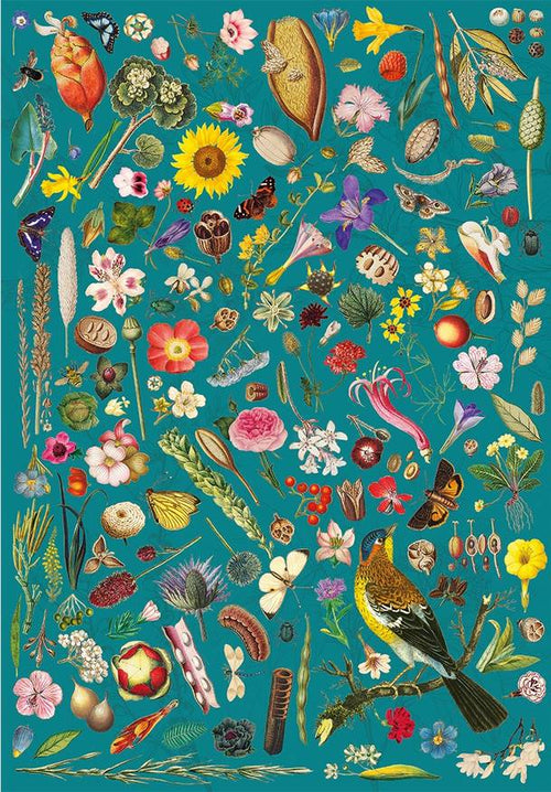Floral Fantasy – 500 Piece Jigsaw Puzzle (Gibsons)