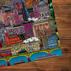 Puzzle in progress: London City Scape – 500 Piece Jigsaw Puzzle (Gibsons)