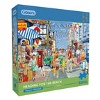 Heading for the Beach – 500 XL Piece Jigsaw Puzzle (Gibsons)