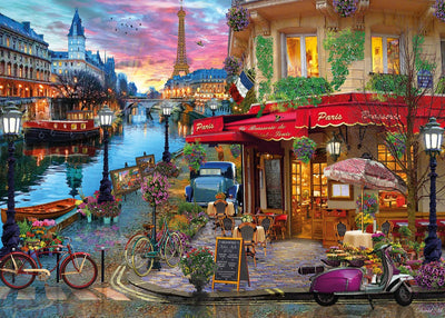 Sunset on the Seine – 500 XL Piece Jigsaw Puzzle (Gibsons)