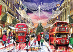 Regent Street at Christmas – 1000 Piece Jigsaw Puzzle (Gibsons)
