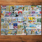 Made up: Bright Lights & Big Cities – 500 XL Piece Jigsaw Puzzle (Gibsons)