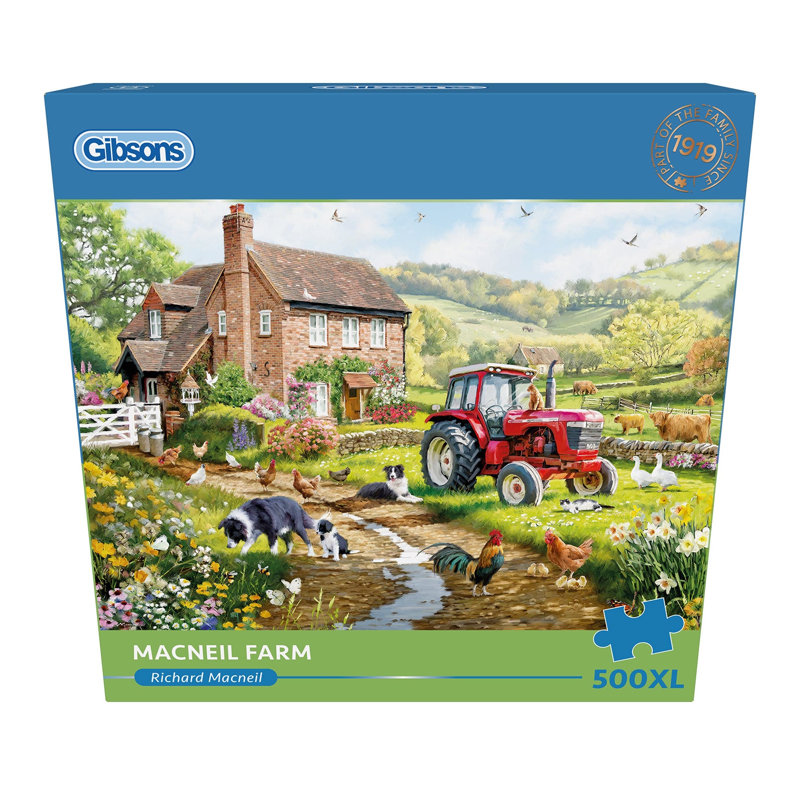 Macneil Farm – 500 XL Piece Jigsaw Puzzle (Gibsons)