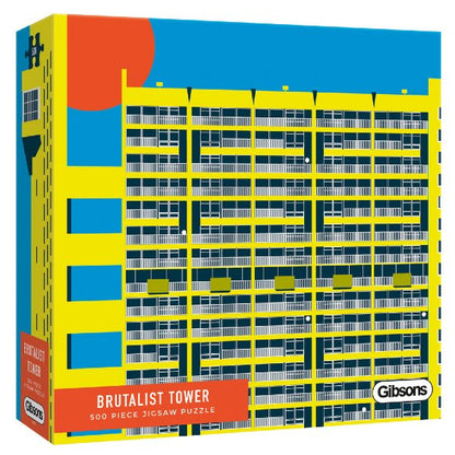 Gibsons - Brutalist Tower - 500 Piece Jigsaw Puzzle